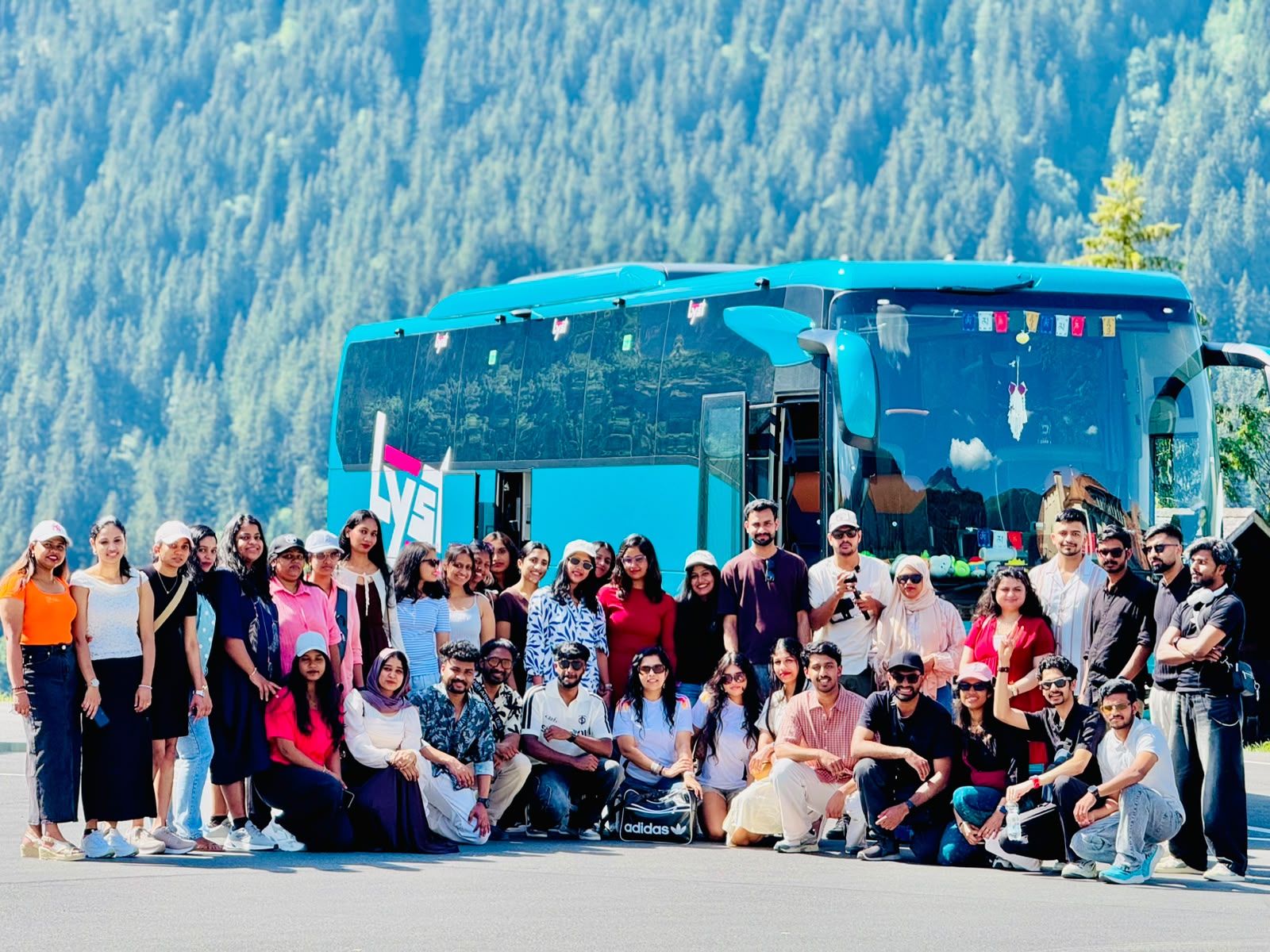 Europe on Wheels coach tour photos from Lauterbrunnen & Interlaken, Switzerland